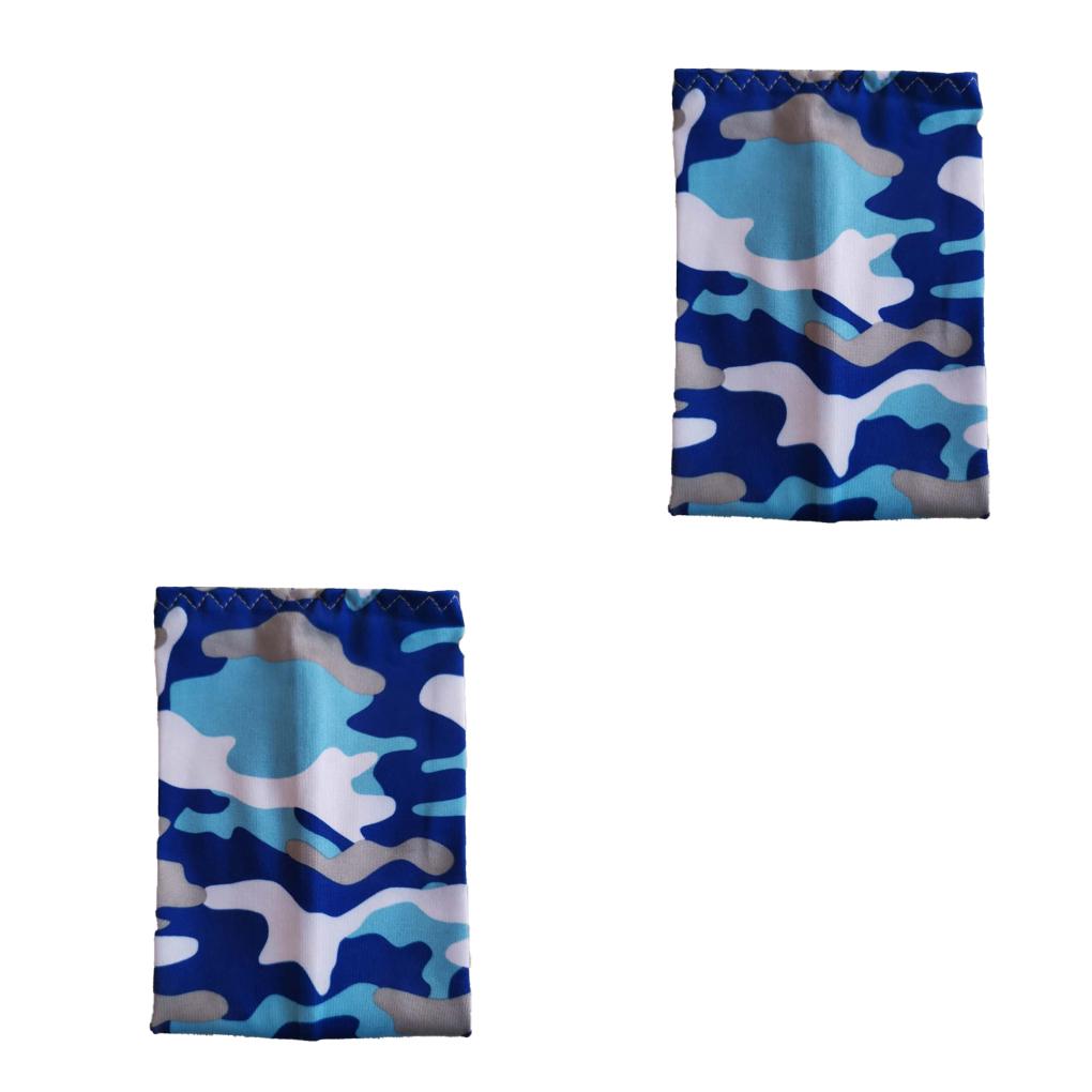 1/2/3 Arm Sleeves Sun UV Protection Summer Warmer Ice Silk Cycling Basketball - Bild 18 von 28