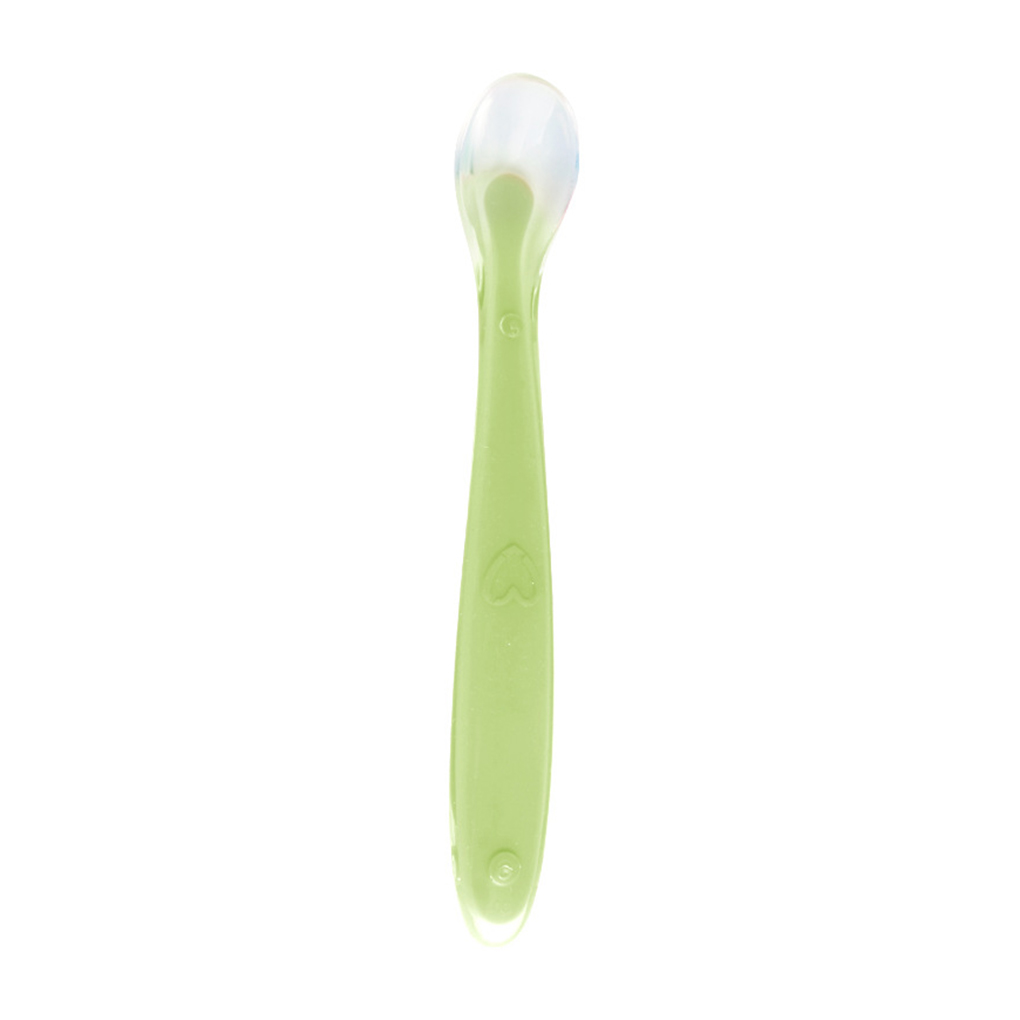 Baby Silicone Spoon Feeding Tools Tableware Meal Training Scoop Restaurant - Picture 15 of 18