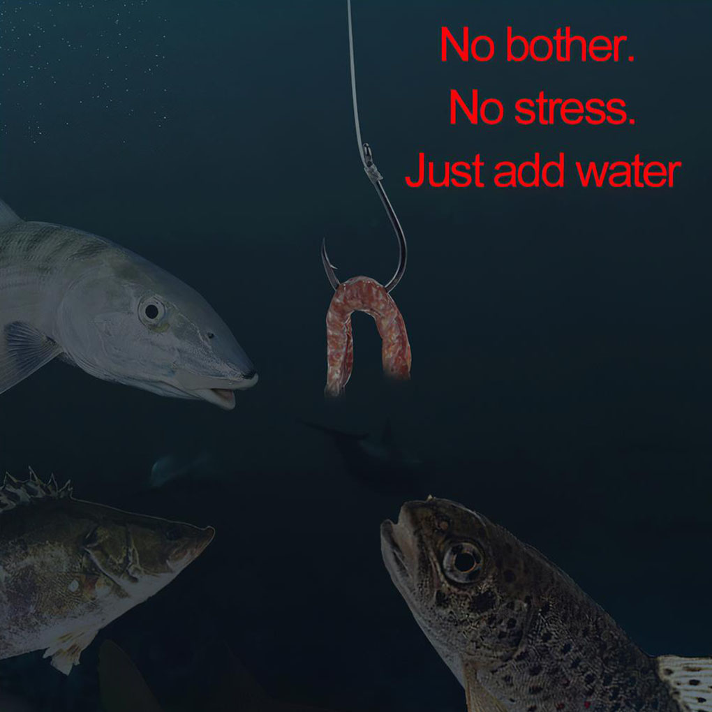 Description Picture 5 of item1 Bag Dry Sandworms Fishing Lure Eco-friendly Fish Bait Portable Seductive Food for Aquatic Animals Enticement Usage 10g