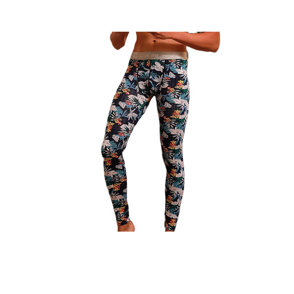 Men Thermal Pants Casual Style Warm Trousers Base Layer Clothing Underpants