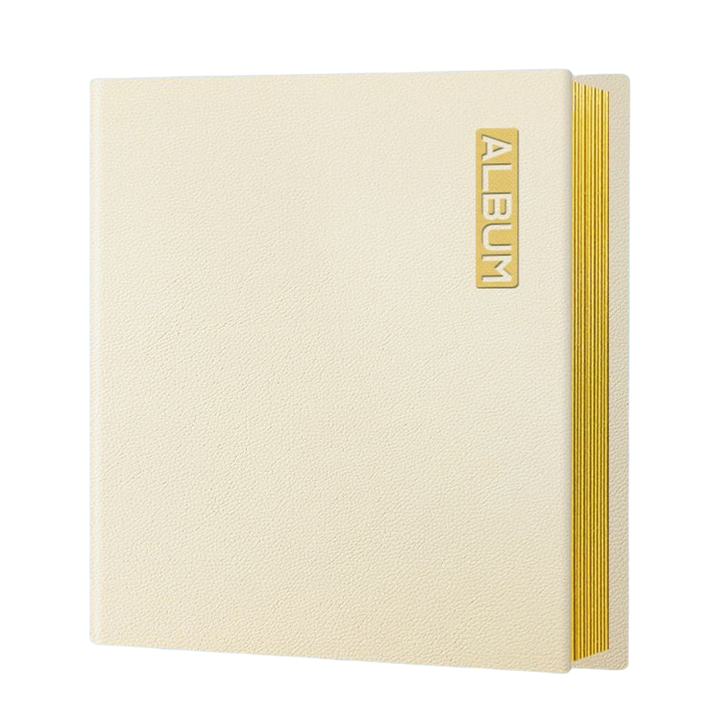 PU Photo Album A4 Sticky Dust-proof Scrapbook White Card Book Birthday Gift - Picture 11 of 24