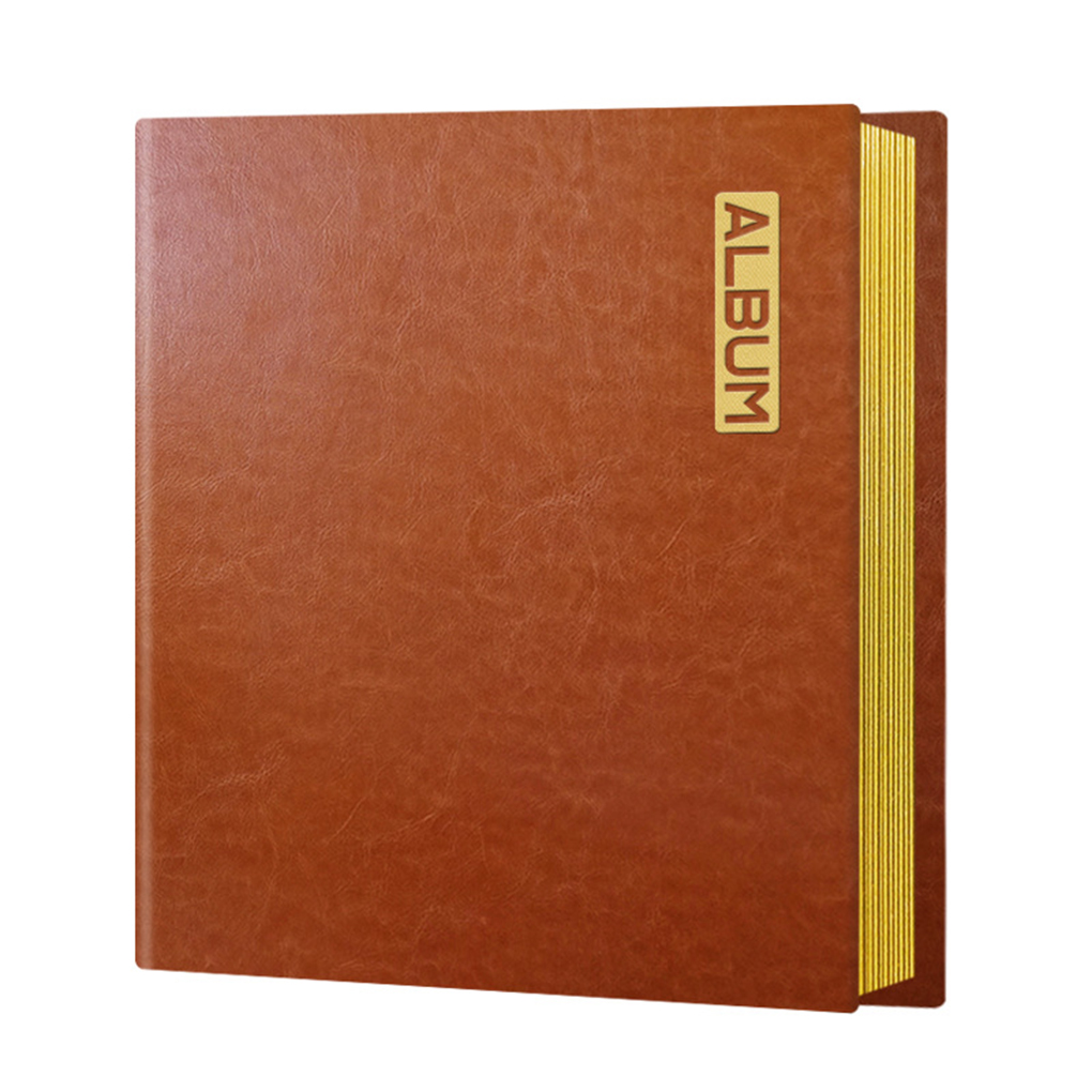 PU Photo Album A4 Sticky Dust-proof Scrapbook White Card Book Birthday Gift - Picture 13 of 24