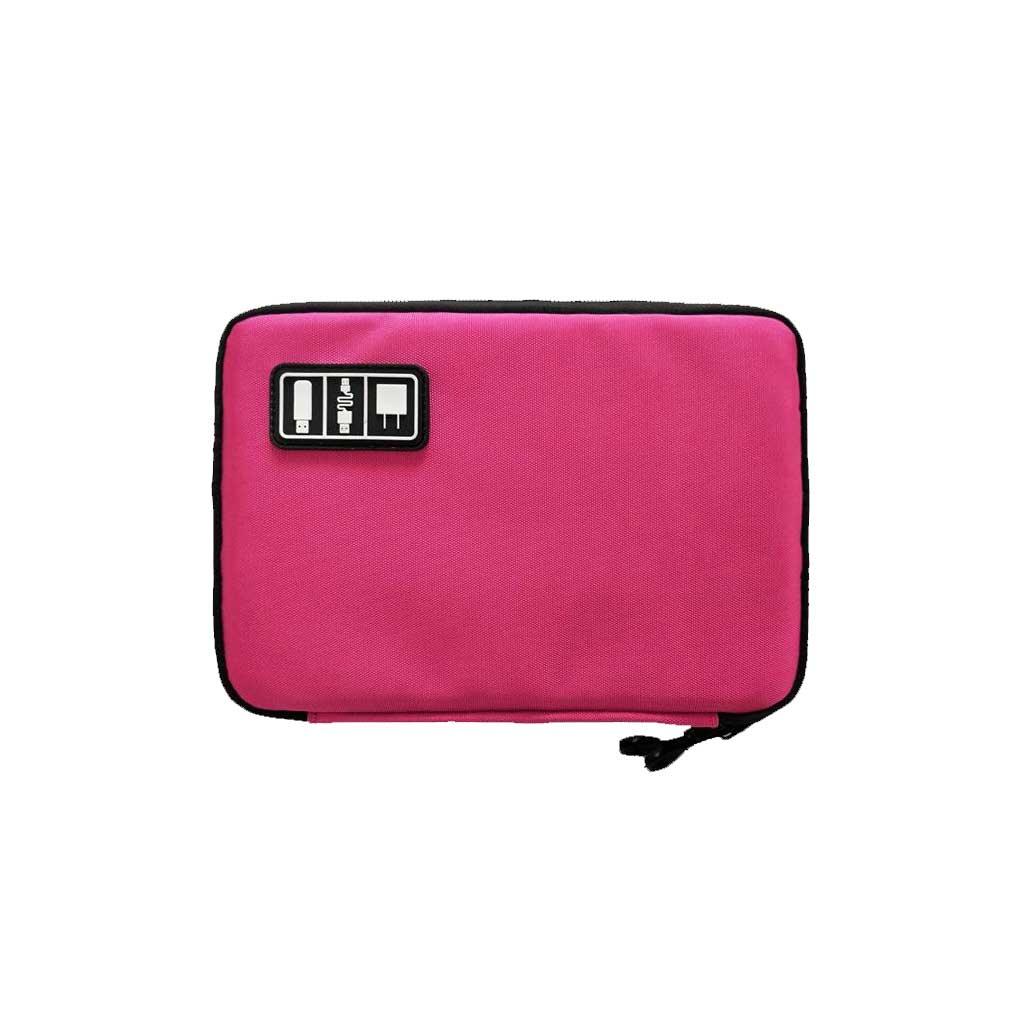 Nylon Data Cable Organizer Rectangular Card Reader USB Drive Storage Bag - Picture 27 of 27