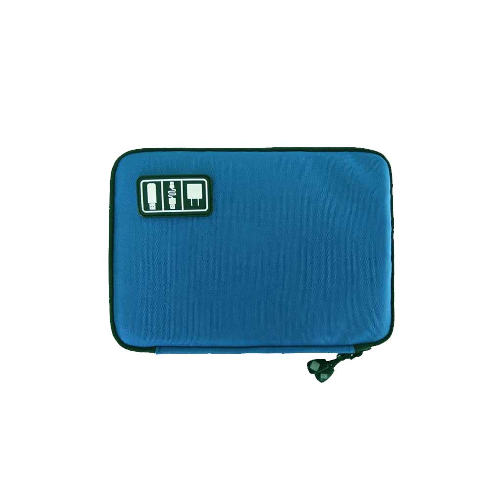 Nylon Data Cable Organizer Rectangular Card Reader USB Drive Storage Bag - Picture 21 of 27