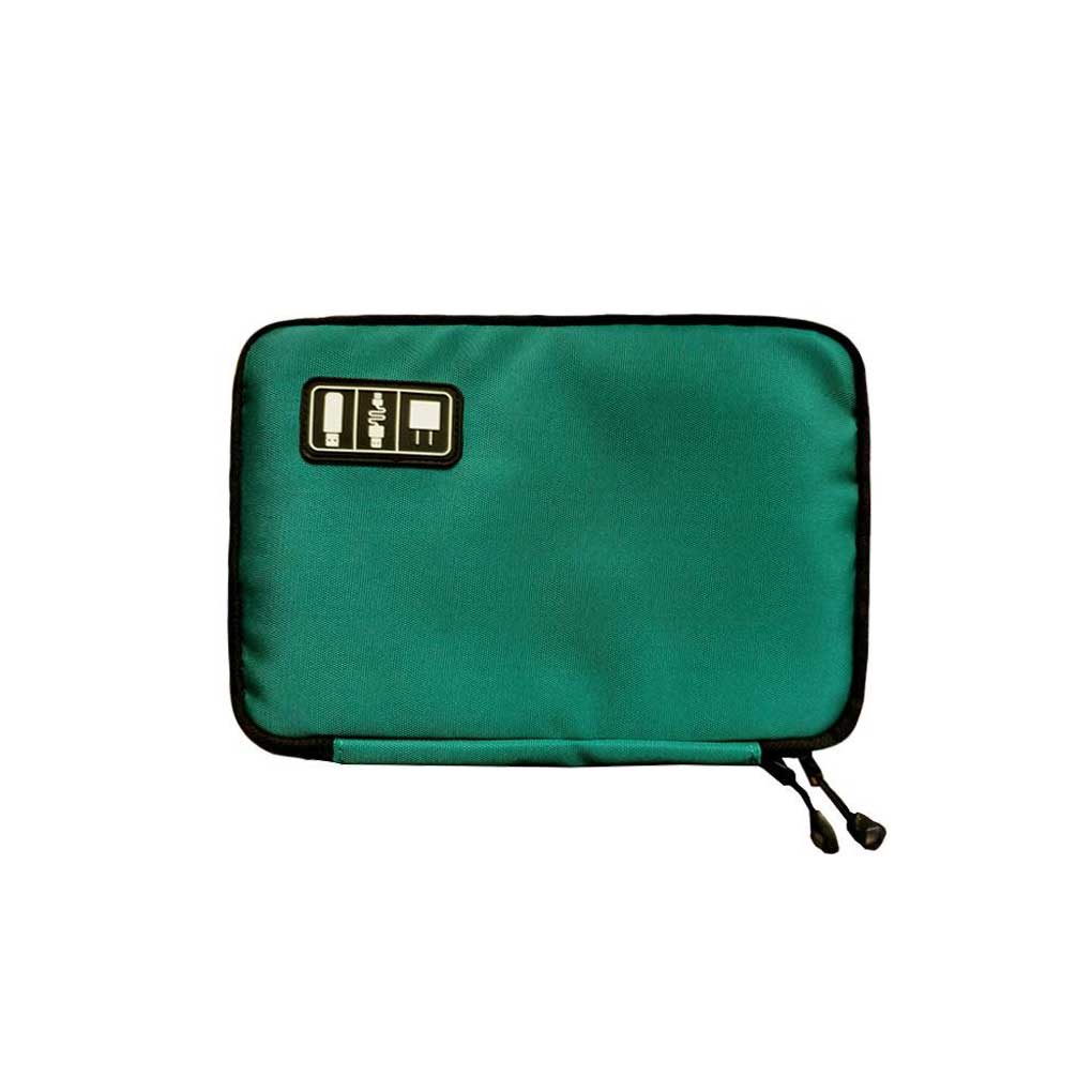 Nylon Data Cable Organizer Rectangular Card Reader USB Drive Storage Bag - Picture 22 of 27