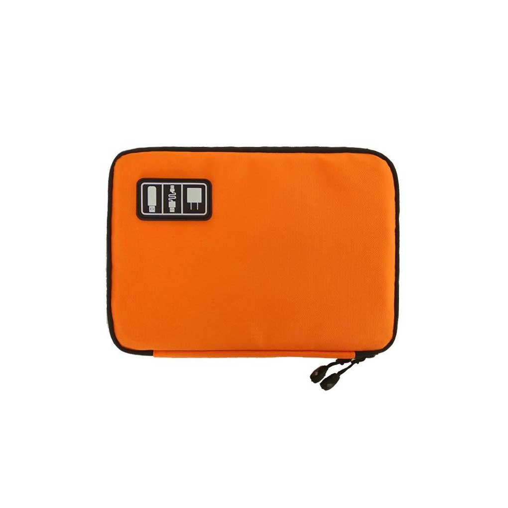 Nylon Data Cable Organizer Rectangular Card Reader USB Drive Storage Bag - Picture 20 of 27