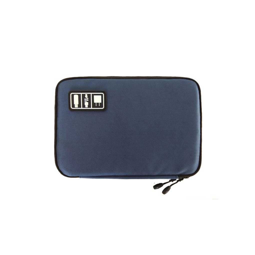 Nylon Data Cable Organizer Rectangular Card Reader USB Drive Storage Bag - Picture 17 of 27