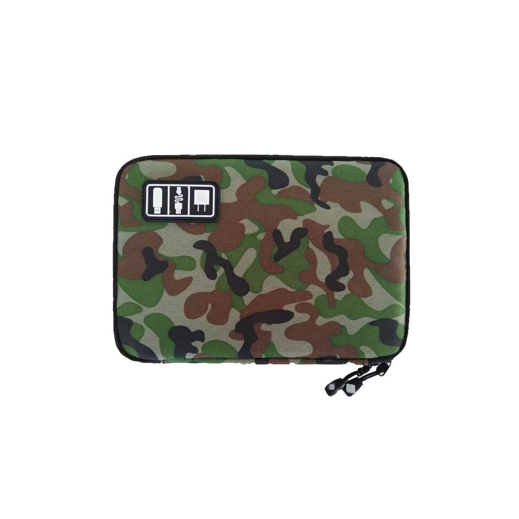 Nylon Data Cable Organizer Rectangular Card Reader USB Drive Storage Bag - Picture 18 of 27