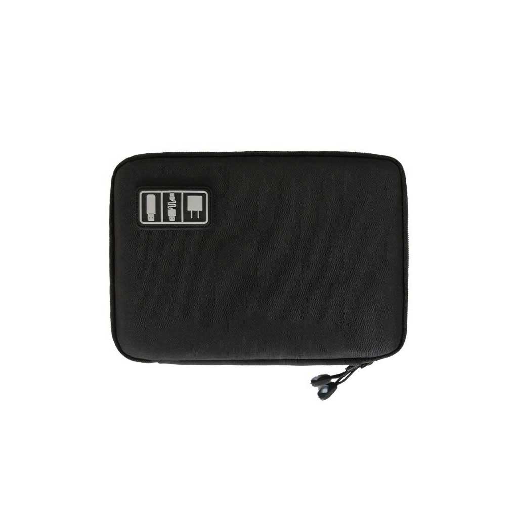 Nylon Data Cable Organizer Rectangular Card Reader USB Drive Storage Bag - Picture 14 of 27