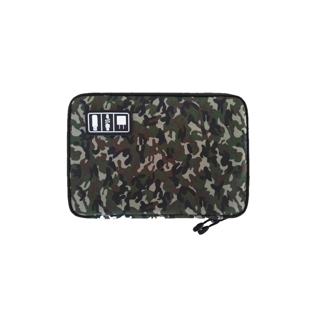Nylon Data Cable Organizer Rectangular Card Reader USB Drive Storage Bag - Picture 26 of 27