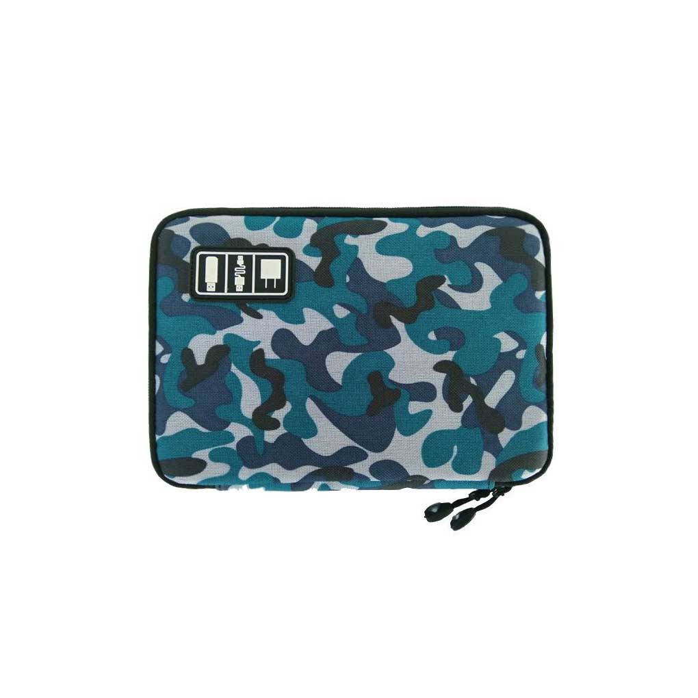 Nylon Data Cable Organizer Rectangular Card Reader USB Drive Storage Bag - Picture 19 of 27