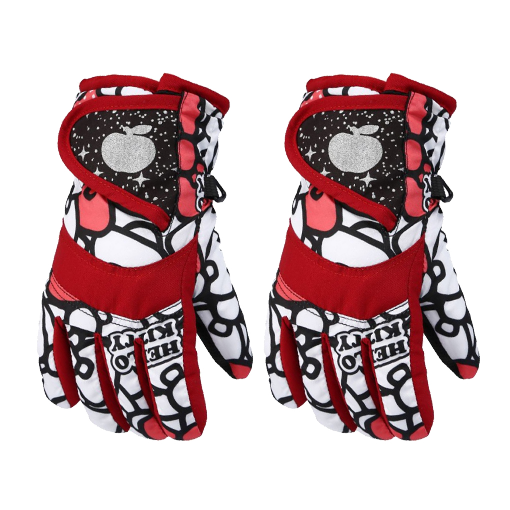Keeping-warm Kids Winter Ski Gloves Sport Thermal Glove Hands Cover - Picture 9 of 12