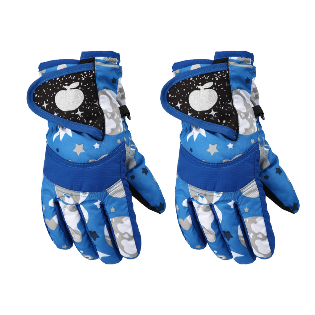 Keeping-warm Kids Winter Ski Gloves Sport Thermal Glove Hands Cover - Picture 12 of 12