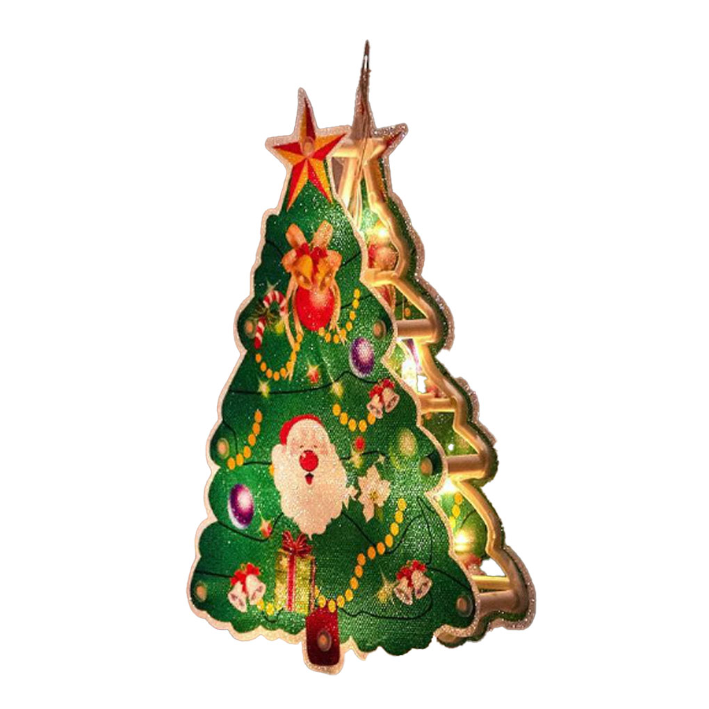 Wall Christmas Flash Light Indoor Waterproof Lamp Battery Operated Decoration