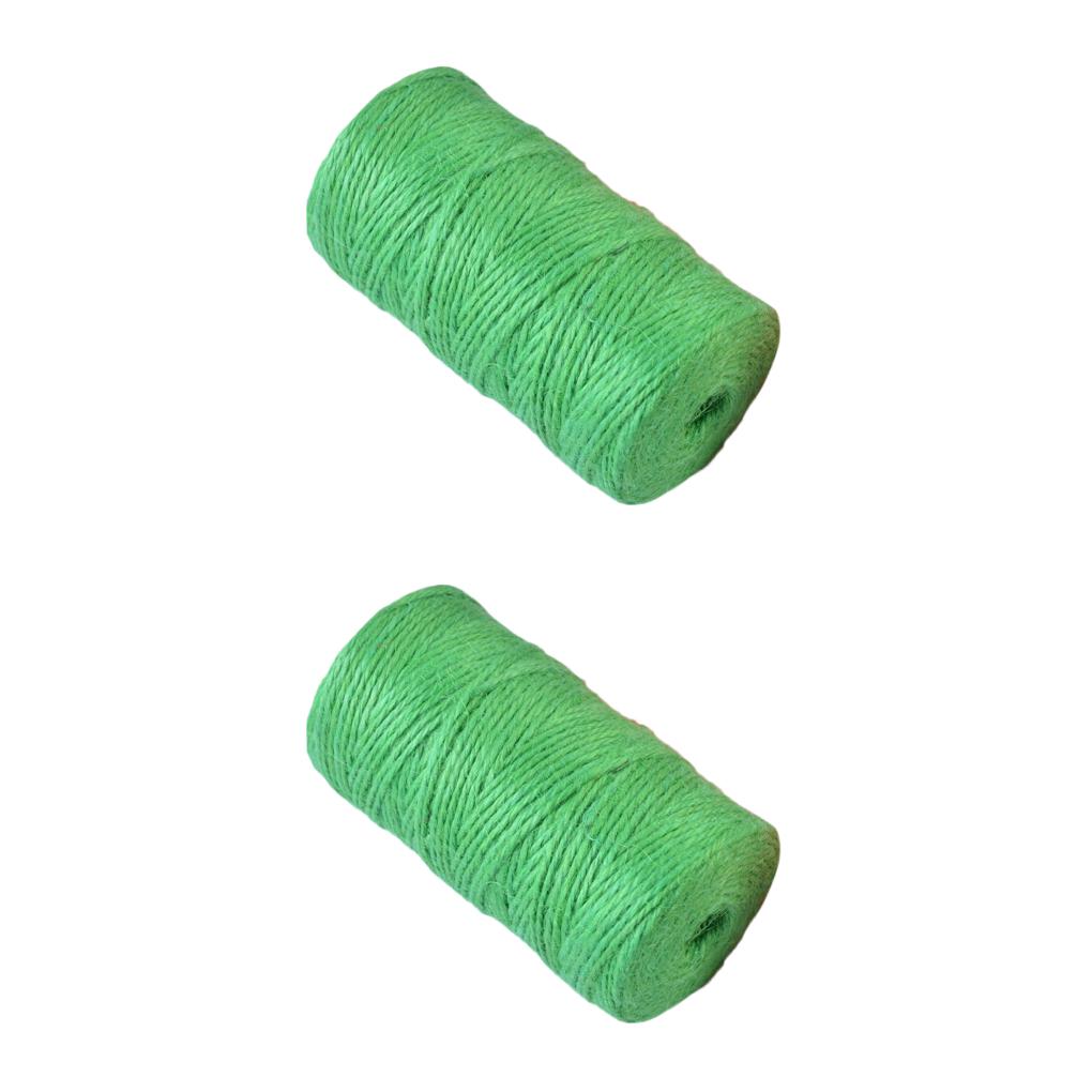 1/2/3 Rope Colorful Natural Jute Twine String Roll Cord for DIY Art Crafts and - Picture 13 of 20