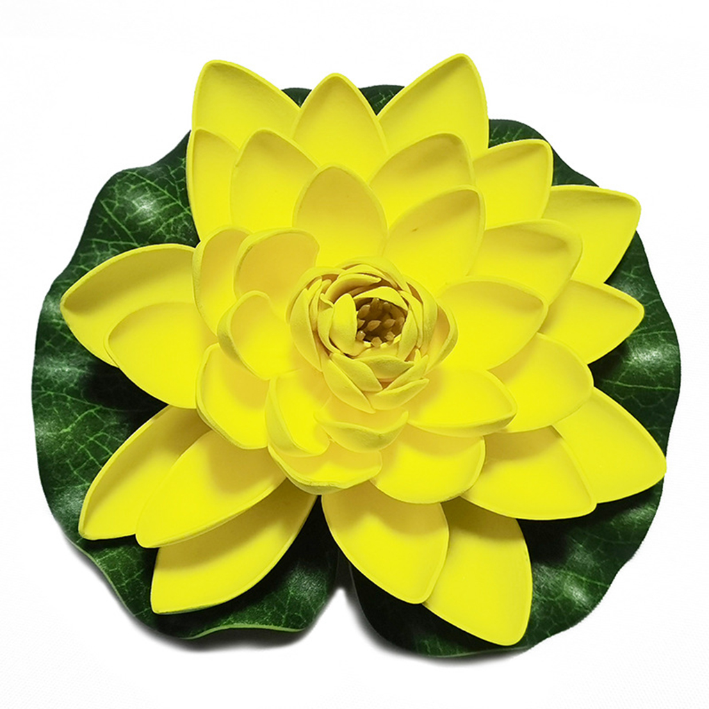 EVA Artificial Lotus Decorative Park Pool Photography Fake Flower - Picture 12 of 16