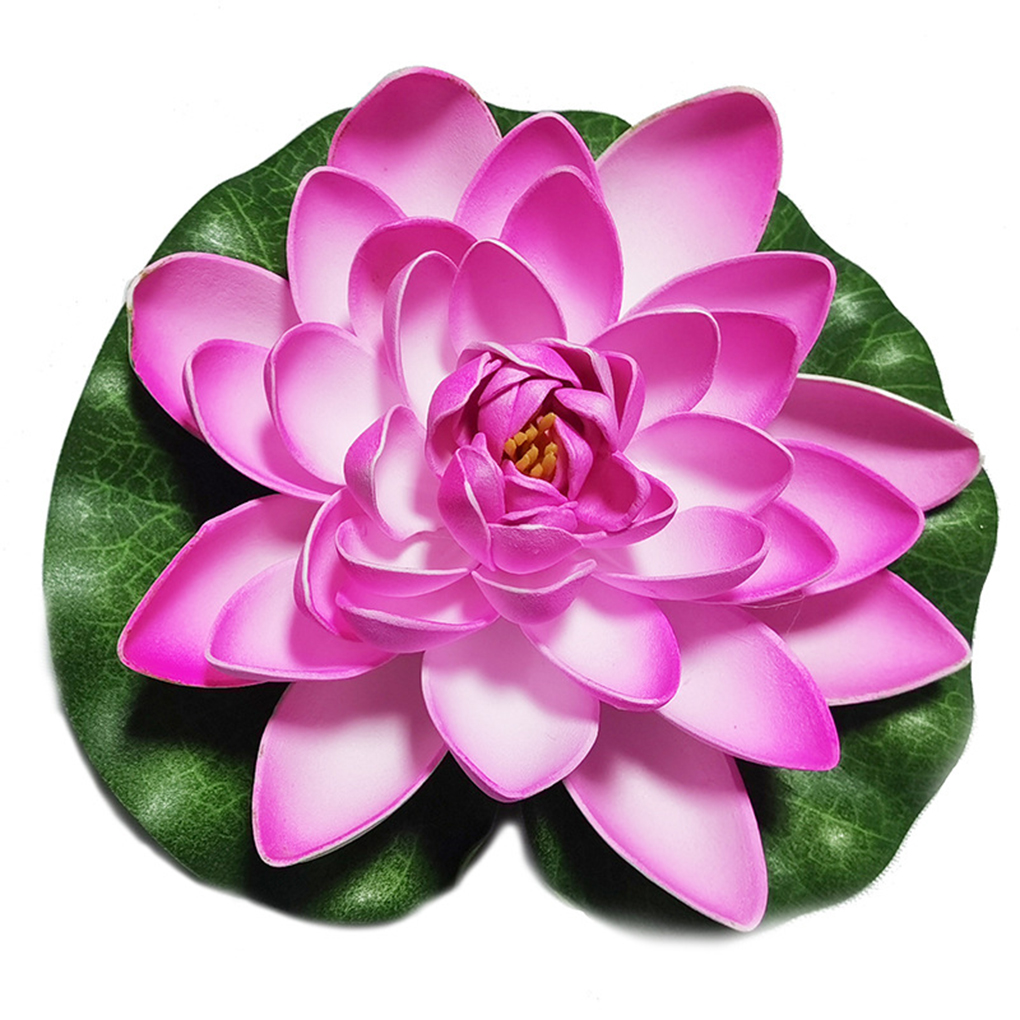 EVA Artificial Lotus Decorative Park Pool Photography Fake Flower - Picture 15 of 16