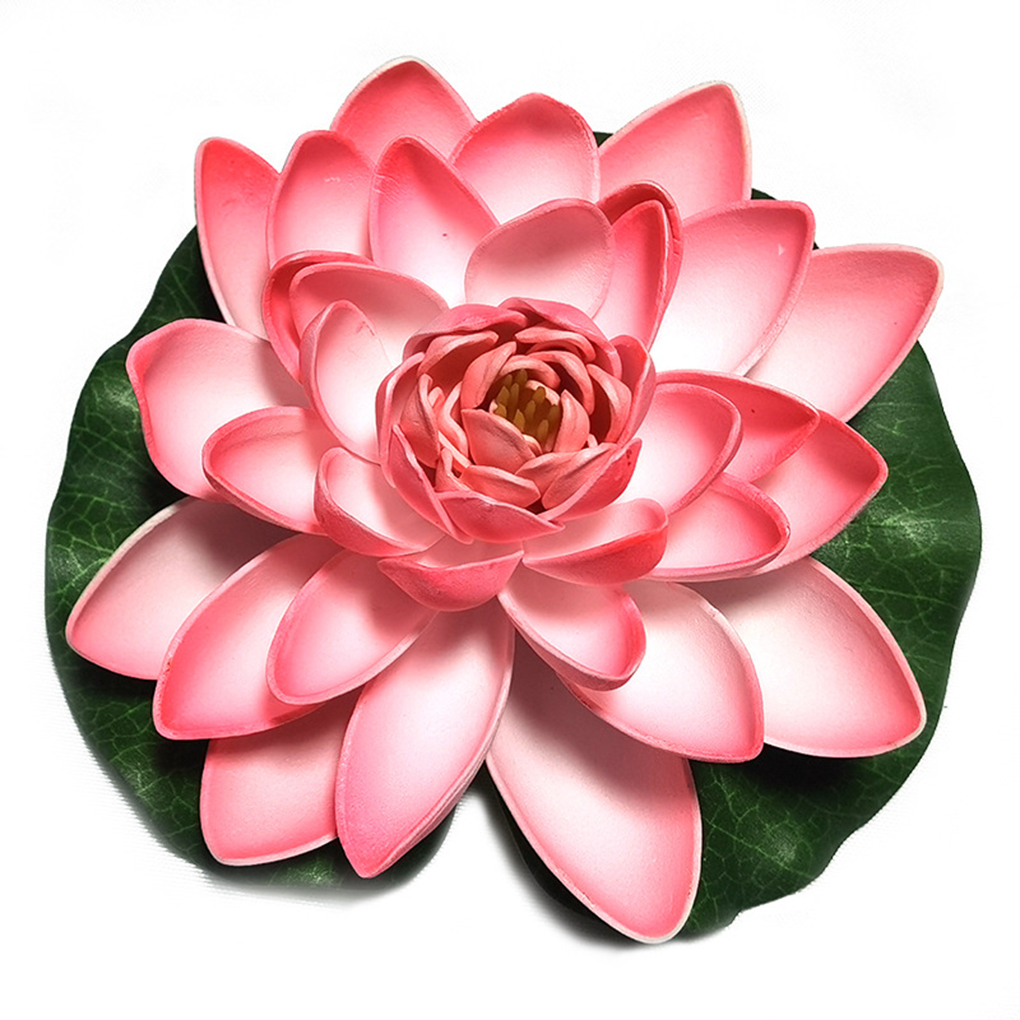 EVA Artificial Lotus Decorative Park Pool Photography Fake Flower - Picture 14 of 16