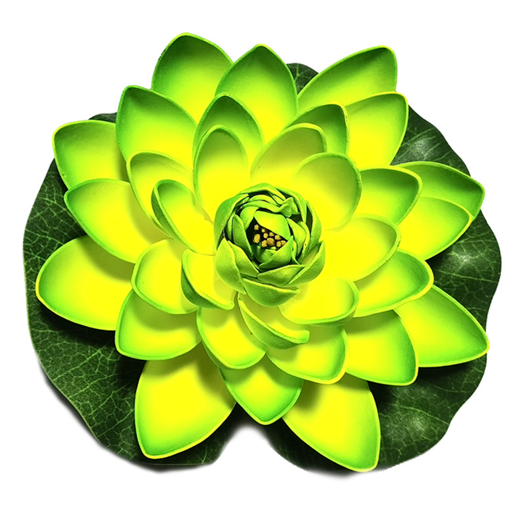 EVA Artificial Lotus Decorative Park Pool Photography Fake Flower - Picture 9 of 16
