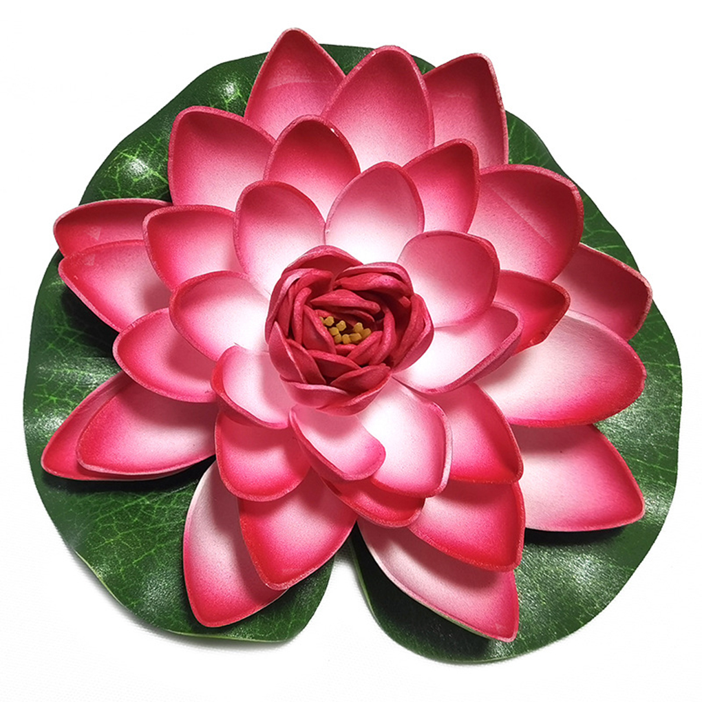 EVA Artificial Lotus Decorative Park Pool Photography Fake Flower - Picture 10 of 16
