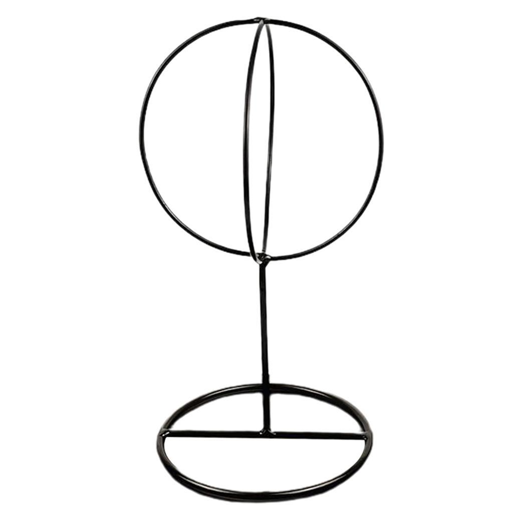 1/2/3 Ball Hat Stand Hat Rack Wig Holder Storage Display Stand Metal - Picture 21 of 24