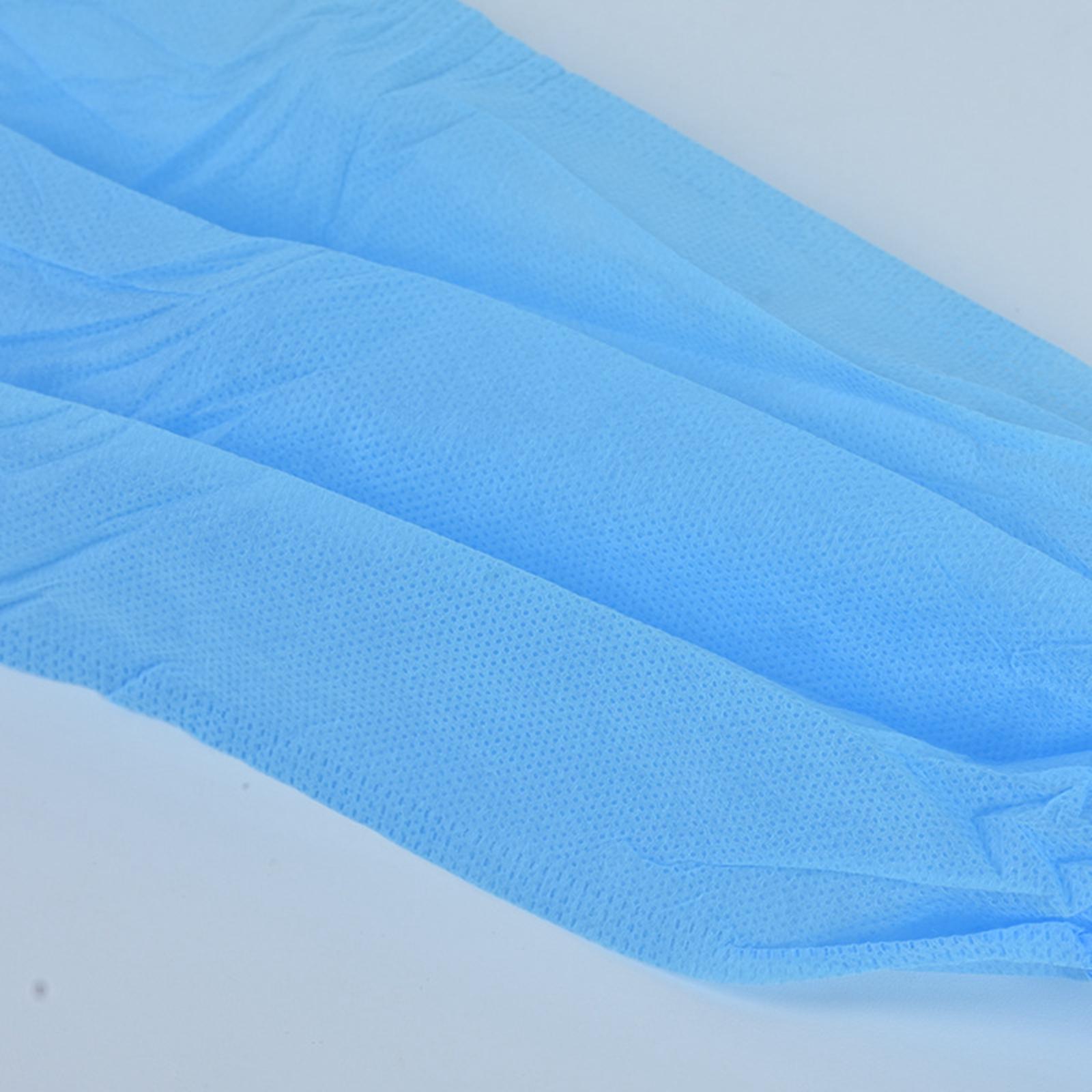 50 Pairs Disposable Oversleeves Arms Sleeves Non Woven Fabric Elastic Straps - Picture 2 of 12