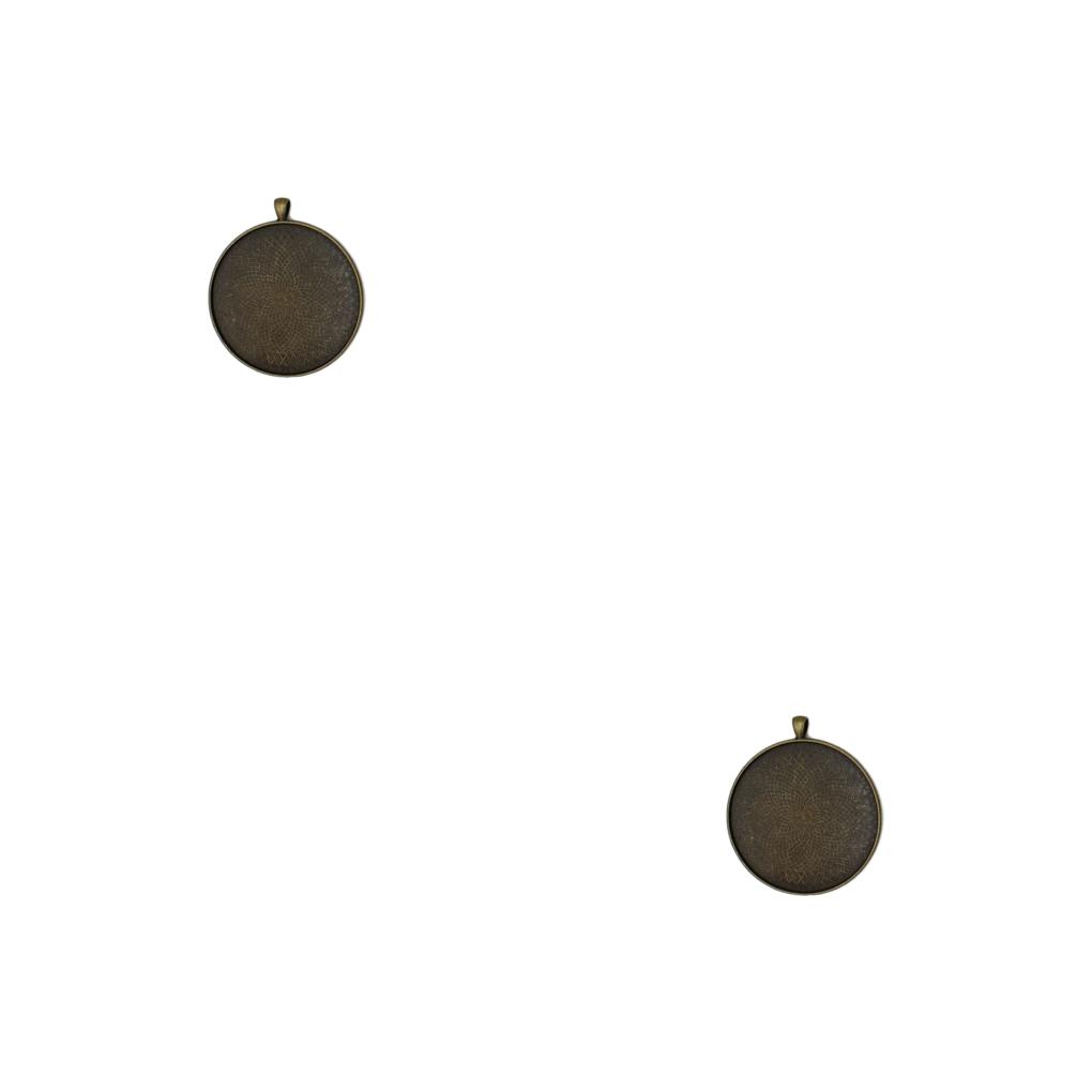 1/2/3 Women Men Vintage Round Pendant Necklace Bracelet Hanging Decoration - Picture 15 of 21
