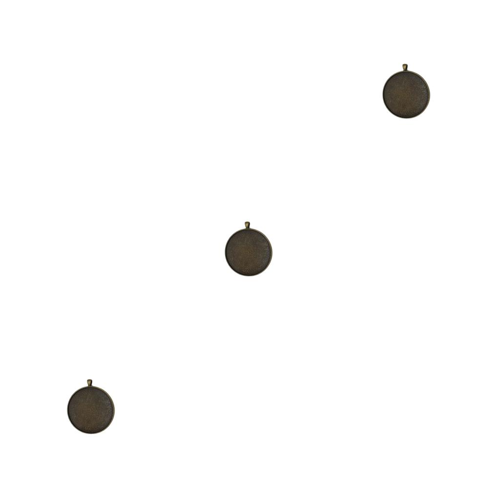 1/2/3 Women Men Vintage Round Pendant Necklace Bracelet Hanging Decoration - Picture 16 of 21
