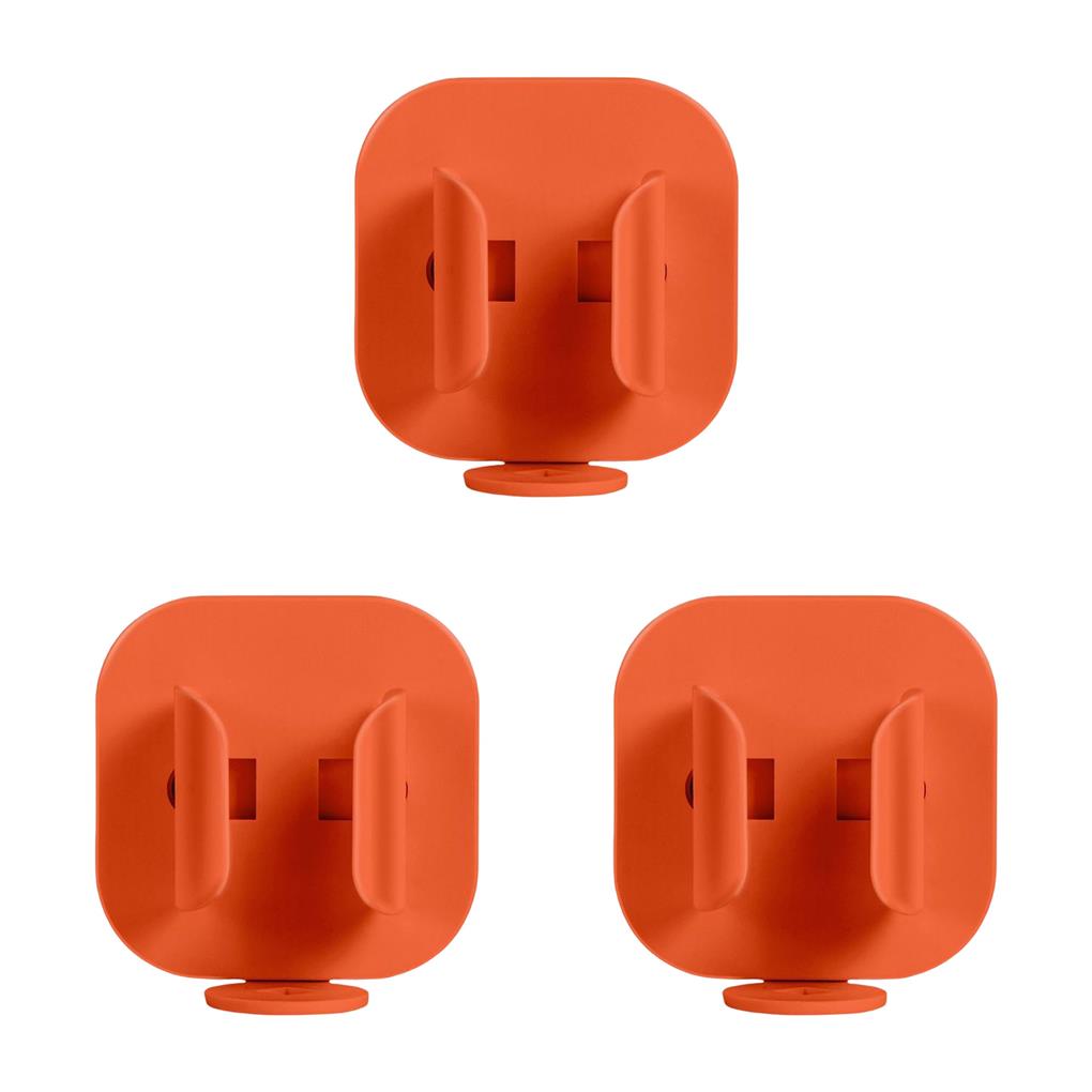 1/2/3 Brush Holder Wall Stand Storage Mount Multicolored Adjustable Hooks - Picture 14 of 24
