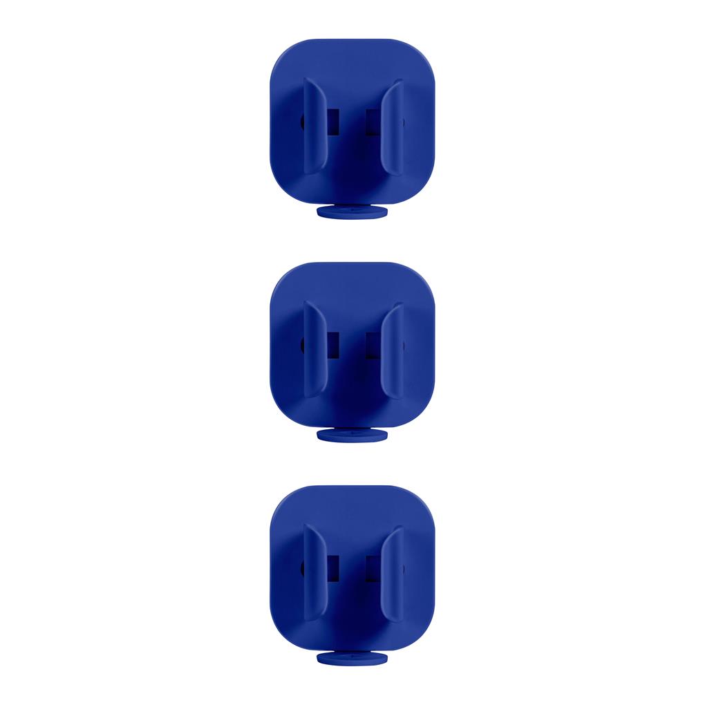 1/2/3 Brush Holder Wall Stand Storage Mount Multicolored Adjustable Hooks - Picture 16 of 24