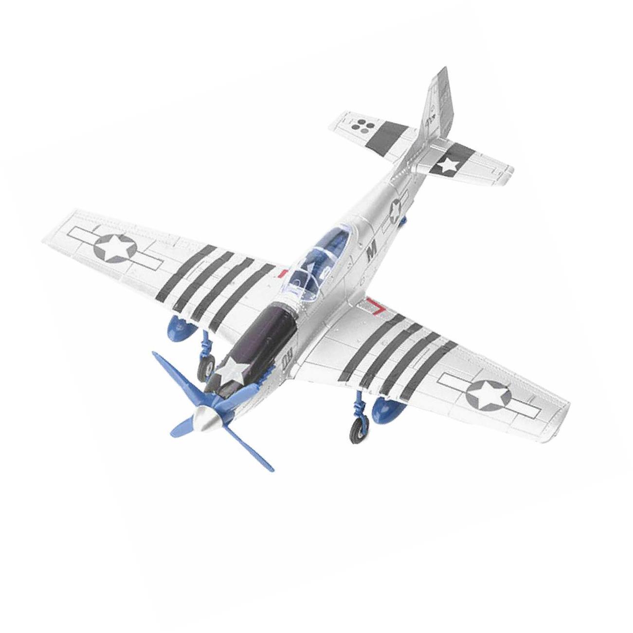 1/2/3 WWII for P-51 Aircraft Assembly Model Kit 1 48 Scale for Adults