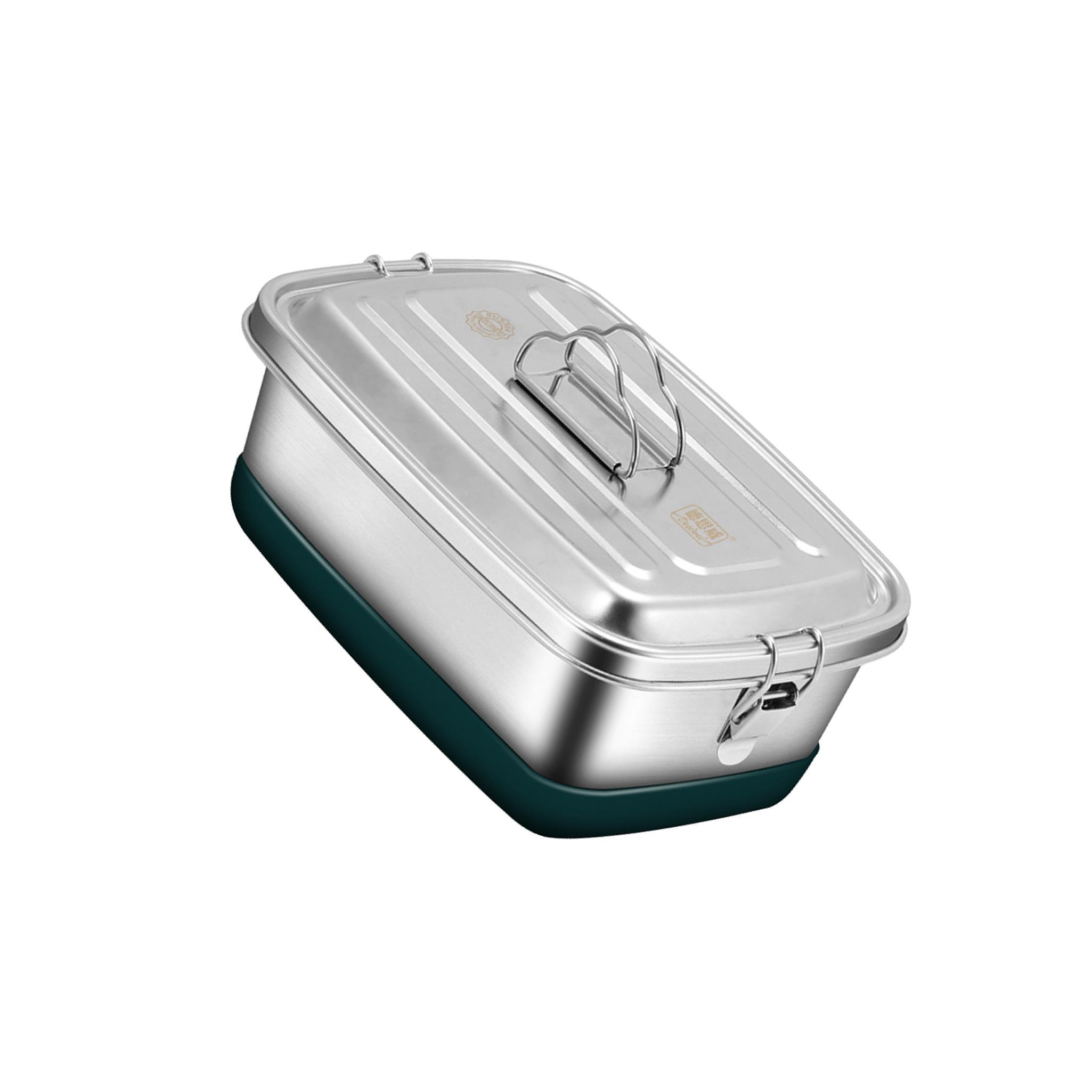 304 Stainless Steel Bento Box Lunch Box Food Container Durable and Practical - Picture 13 of 14