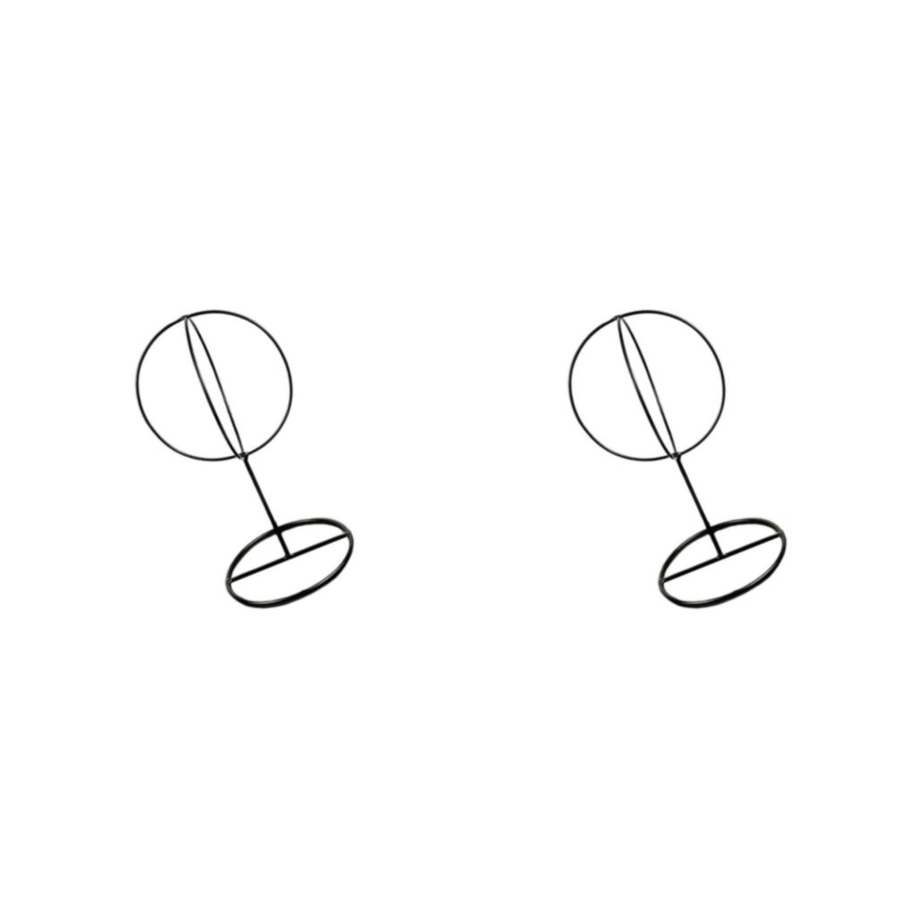 1/2/3 Ball Hat Stand Hat Rack Wig Holder Storage Display Stand Metal - Picture 13 of 24