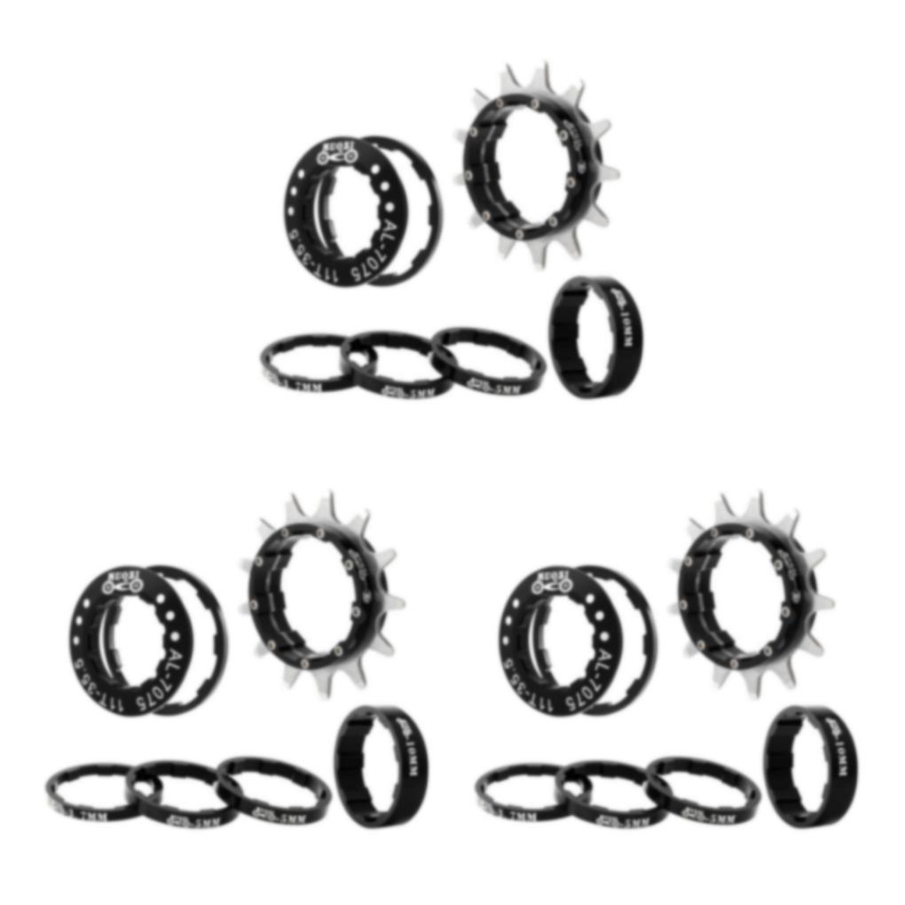 1/2/3 Bike 13T Single Speed Flywheel Aluminum Alloy - Picture 14 of 24