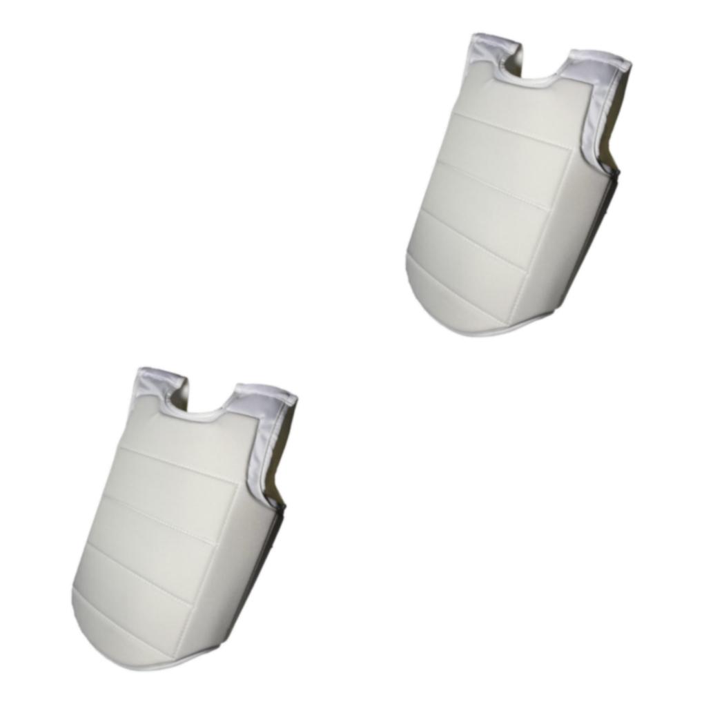 1/2/3 Premium Karate Chest Guard Rib Armour for Taekwondo Muay Thai Enhanced - Picture 13 of 19