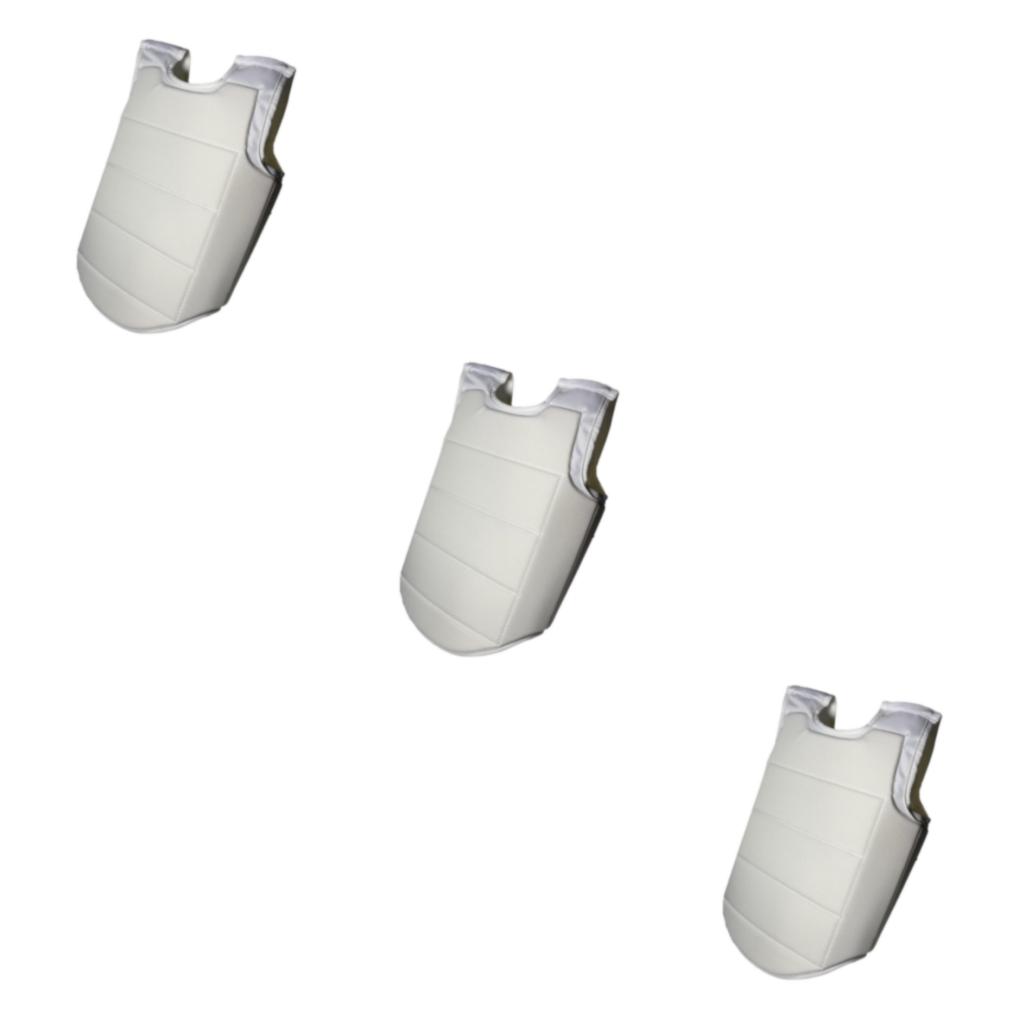 1/2/3 Karate Chest Protector Rib Armour for Taekwondo Muay Thai Reliable Body - Picture 14 of 19