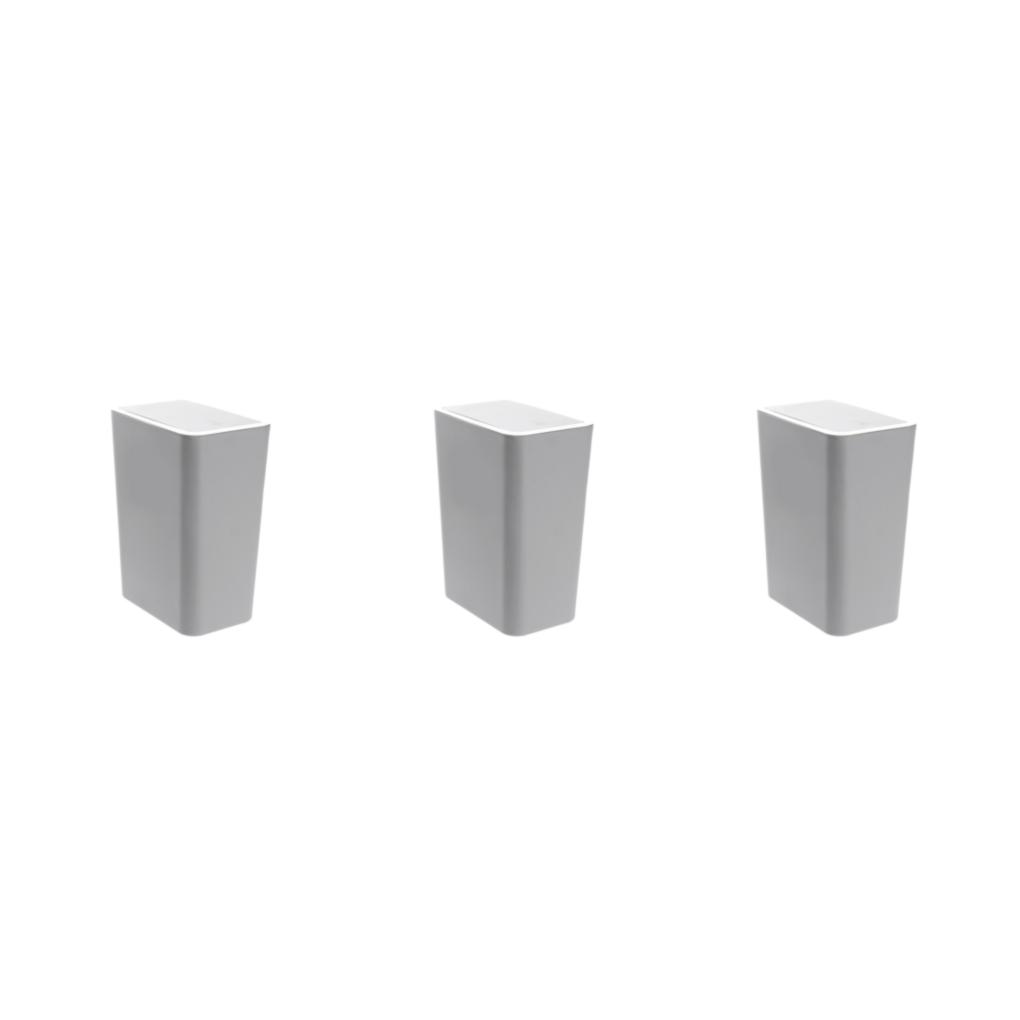 1/2/3 Cant Stand Smell Try Odor-blocking Trash Can With Press Open Lid Slim - Picture 16 of 33