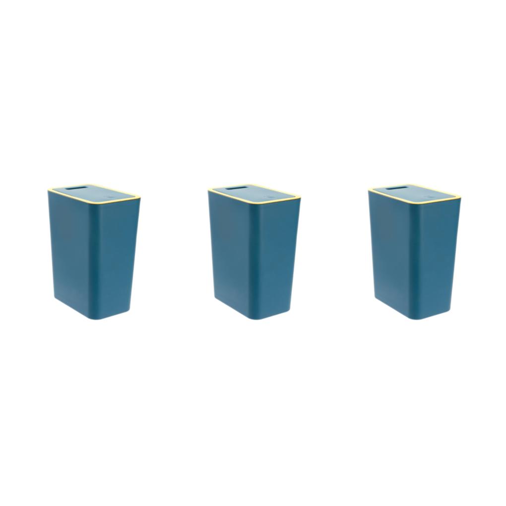 1/2/3 Cant Stand Smell Try Odor-blocking Trash Can With Press Open Lid Slim - Picture 22 of 33