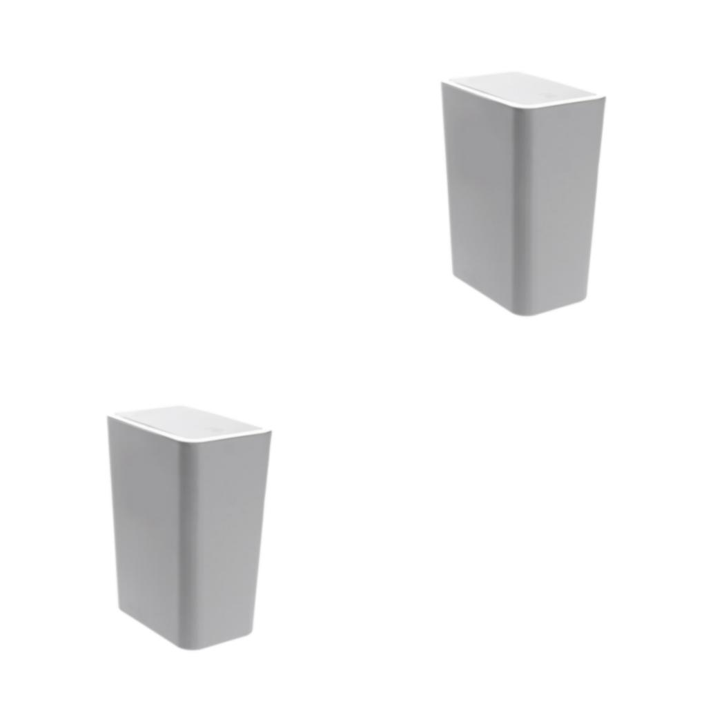 1/2/3 Cant Stand Smell Try Odor-blocking Trash Can With Press Open Lid Slim - Picture 23 of 33