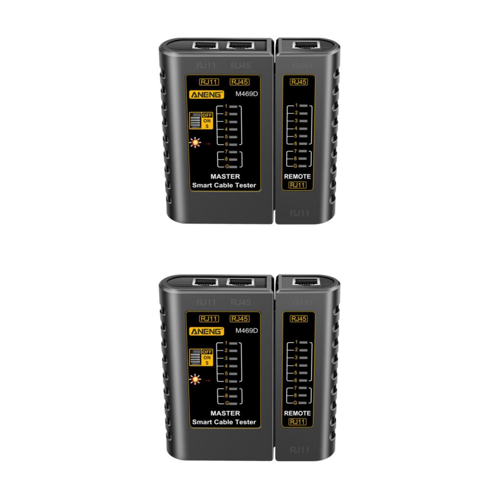 1/2/3 Ethernet Cable Tester Network Testing Tool Cat5 Cat5E Cat6 for Network - Picture 13 of 18