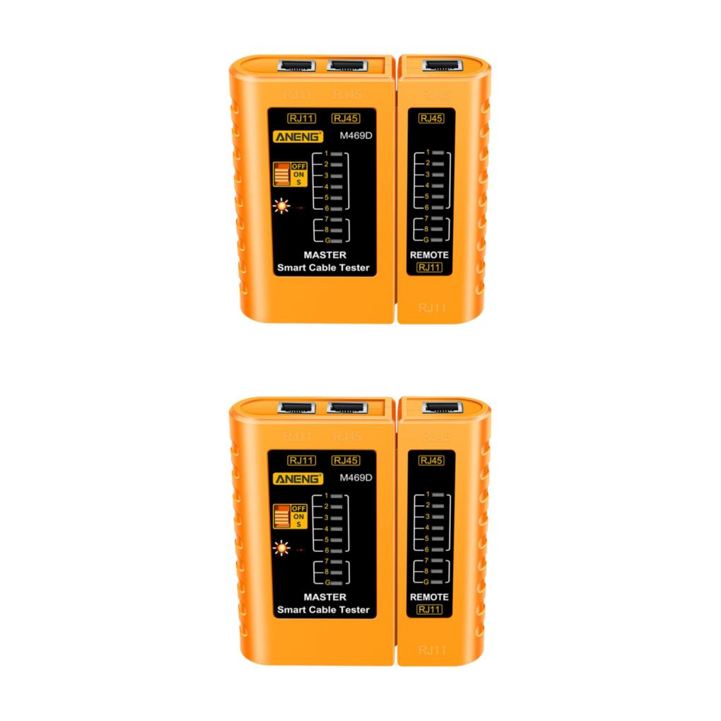 1/2/3 Ethernet Cable Tester Network Testing Tool Cat5 Cat5E Cat6 for Network - Picture 15 of 18