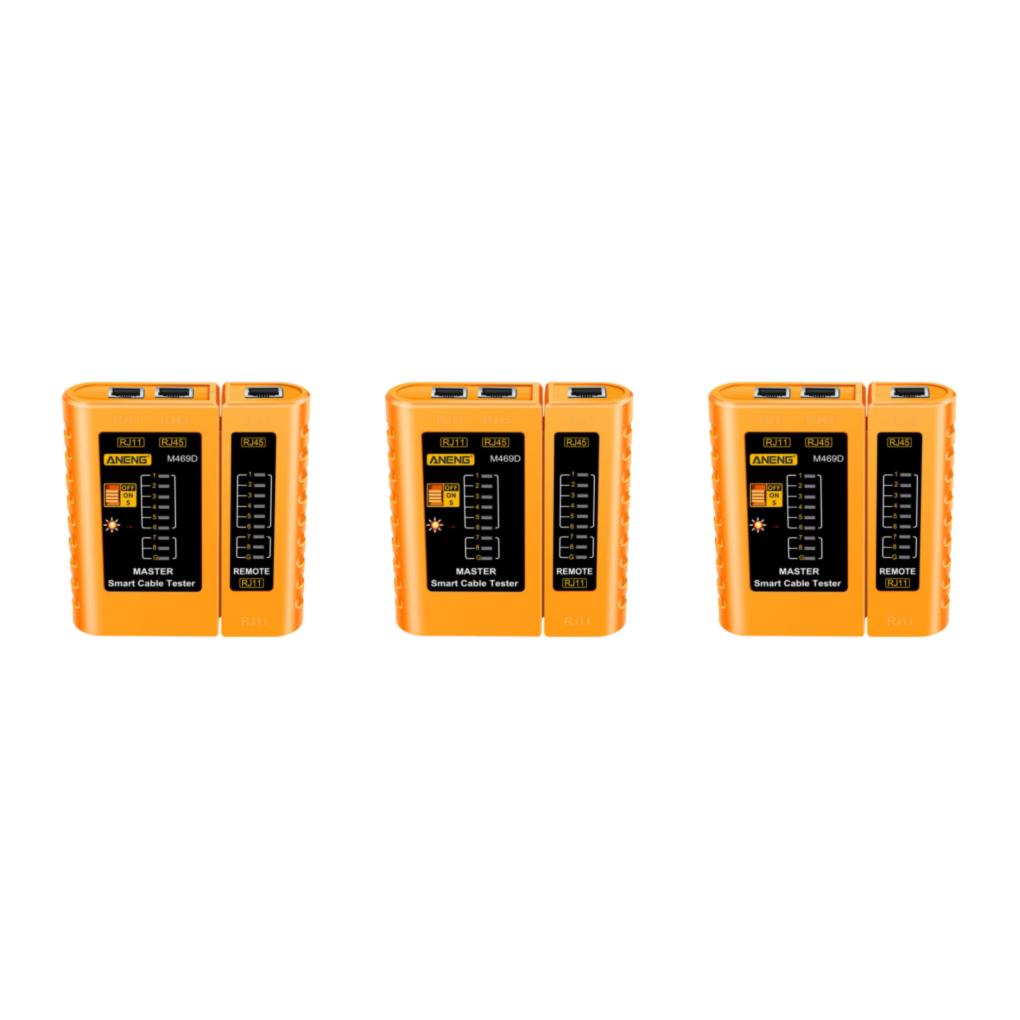 1/2/3 Ethernet Cable Tester Network Testing Tool Cat5 Cat5E Cat6 for Network - Picture 16 of 18
