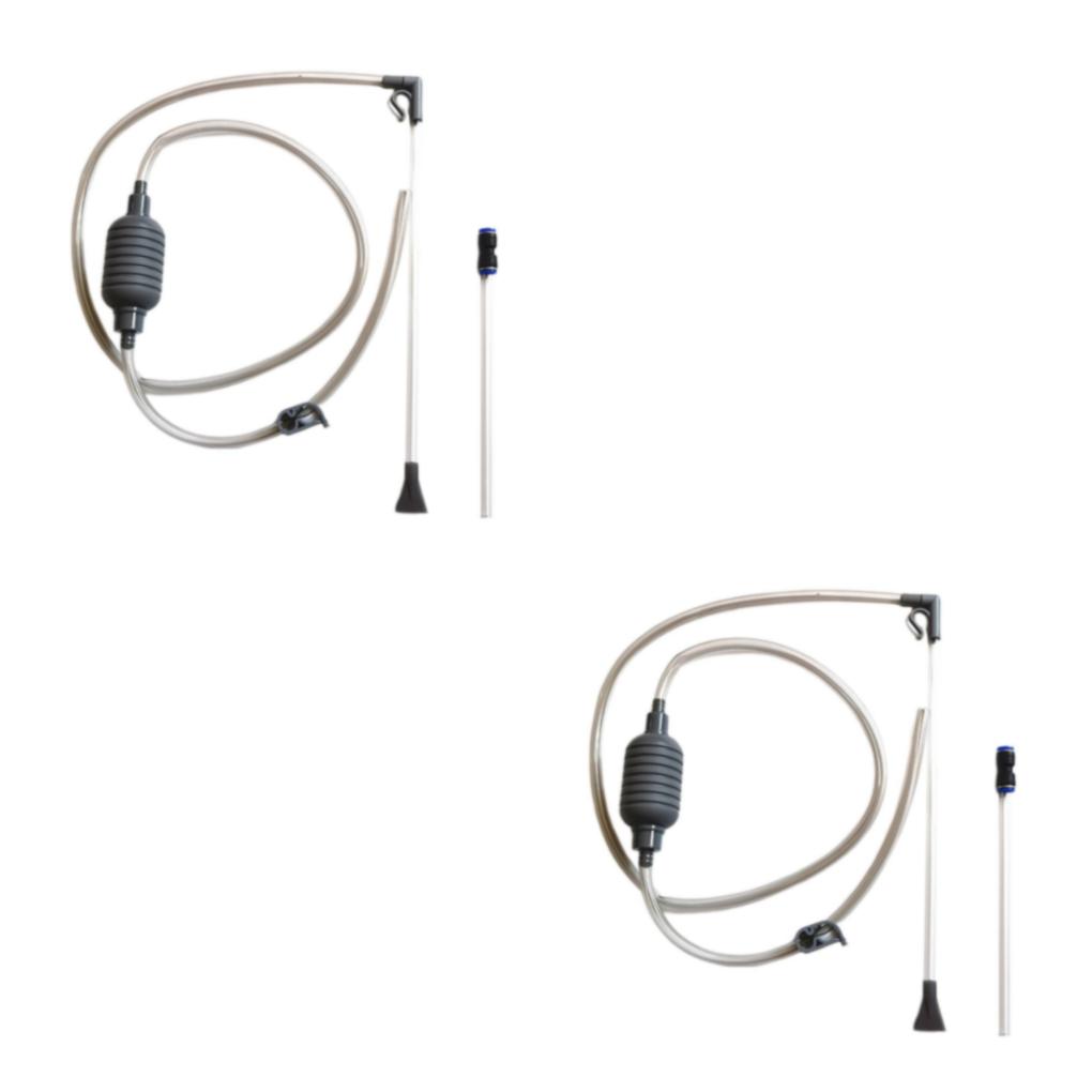 1/2/3 Water Filter Fish Tank Pump Vacuum Aquarium Cleaner Change Siphon - Picture 8 of 10