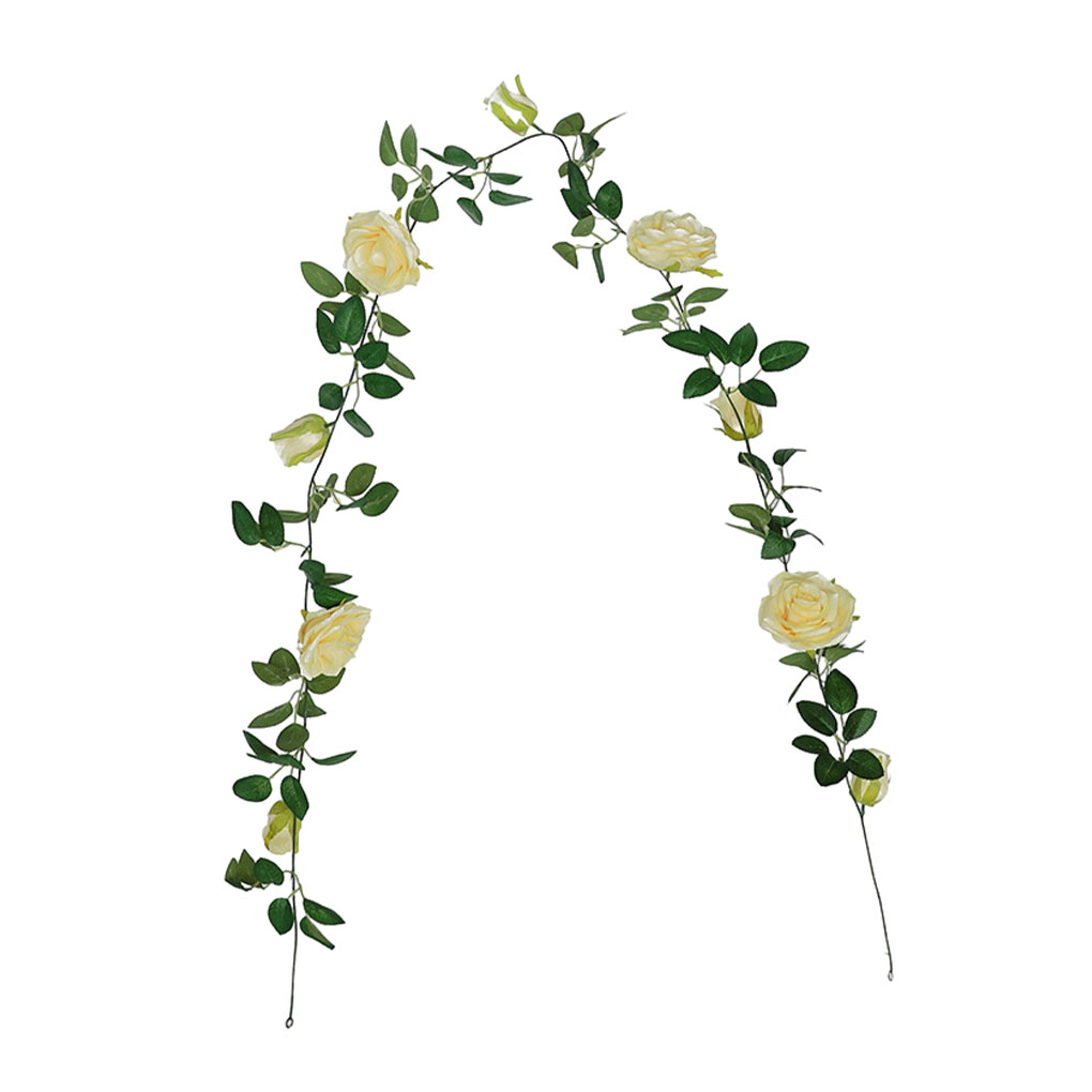 Realistic Appearance And Low Maintenance Rose Flower Garlands For Elegant Home