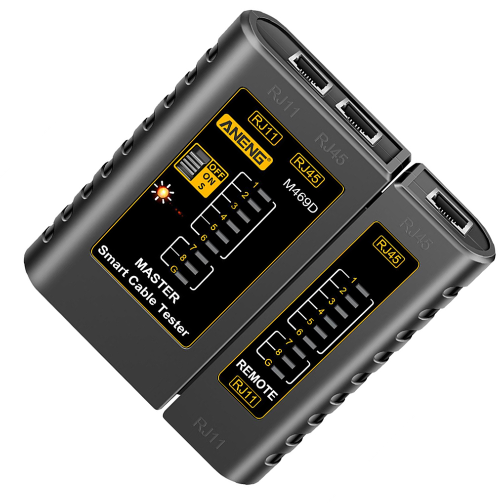 1/2/3 Ethernet Cable Tester Network Testing Tool Cat5 Cat5E Cat6 for Network - Picture 17 of 18