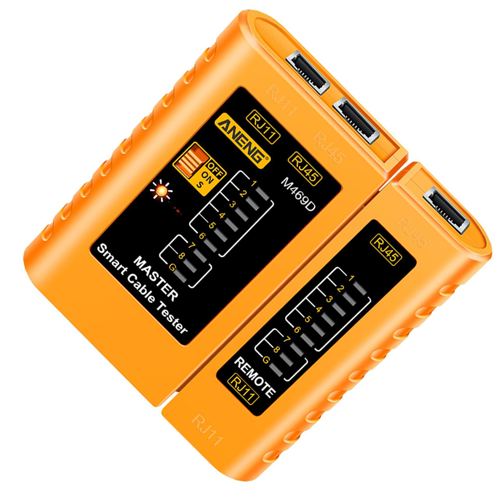 1/2/3 Ethernet Cable Tester Network Testing Tool Cat5 Cat5E Cat6 for Network - Picture 18 of 18