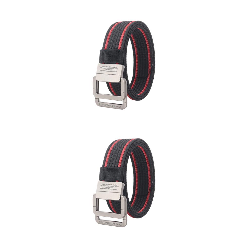 2/3 Double Loop Buckle Makes Belt Easy To And Adjust Durable Double D-Rings Belt - Picture 21 of 42