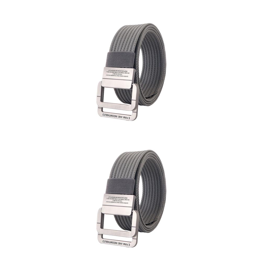2/3 Double Loop Buckle Makes Belt Easy To And Adjust Durable Double D-Rings Belt - Picture 39 of 42