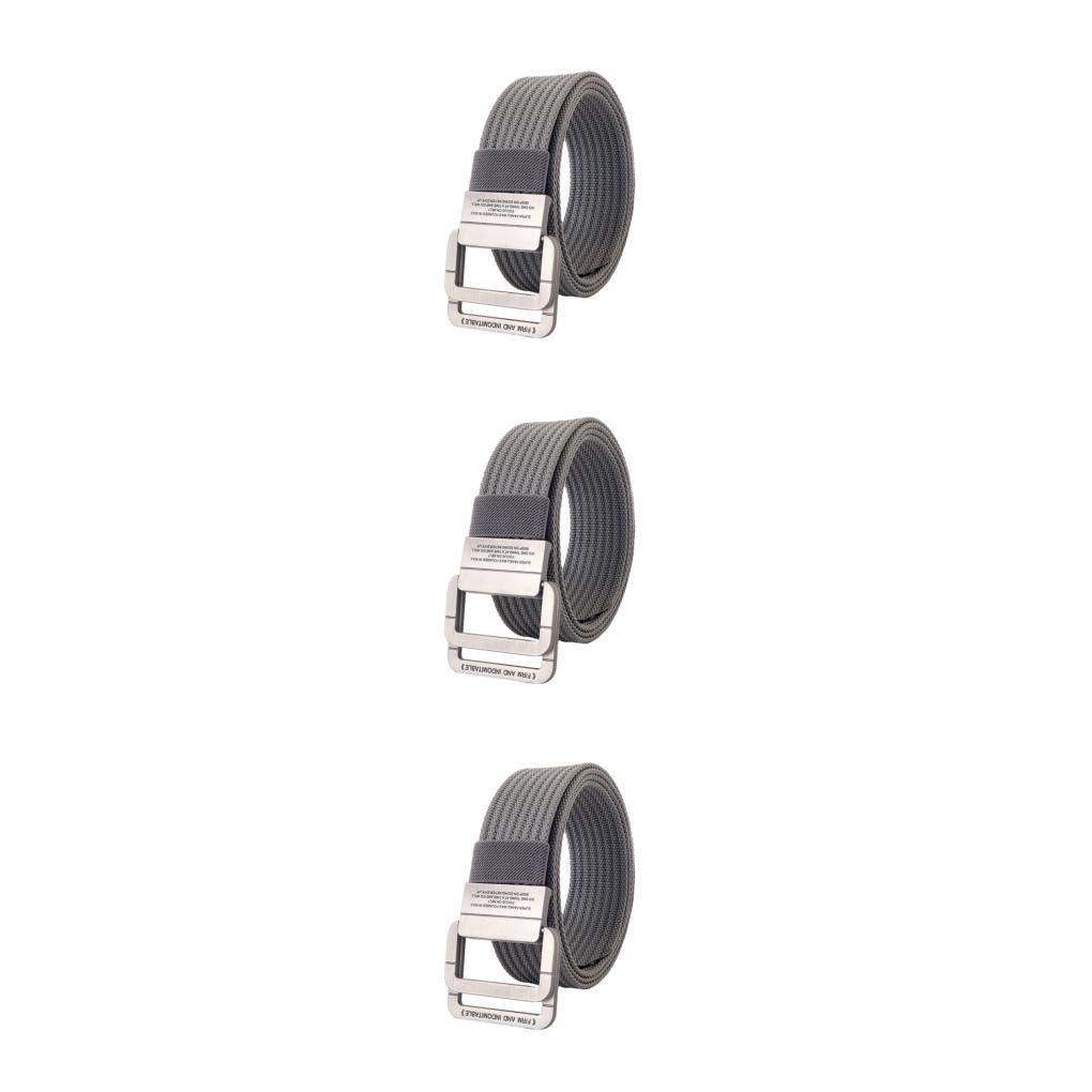 2/3 Double Loop Buckle Makes Belt Easy To And Adjust Durable Double D-Rings Belt - Picture 40 of 42