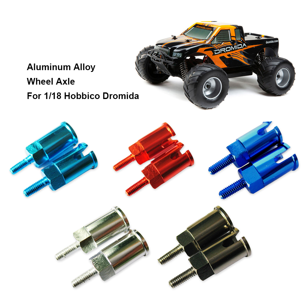 Aluminum Alloy Wheel Axle For 1 18 Hobbico Dromida BX MT Monster
